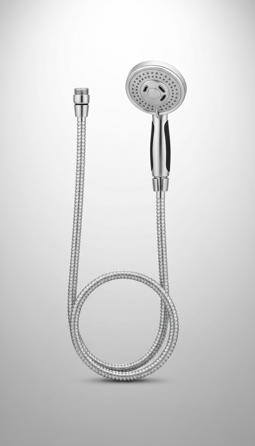 Illustration — Flexible de douche inox